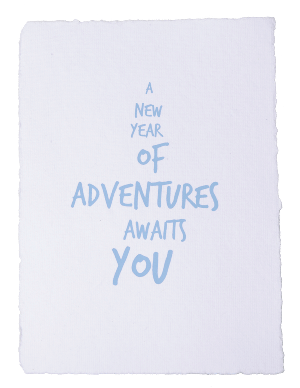 Wenskaart met envelop - Adventures - Set van 12