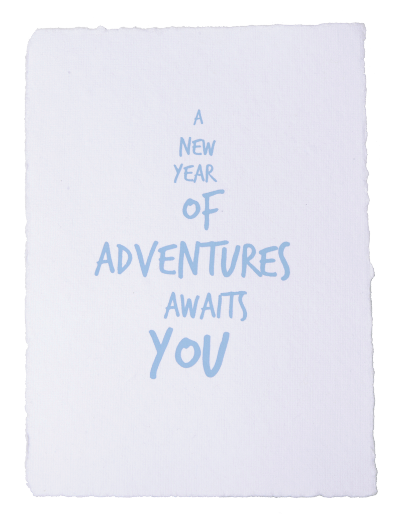 Wenskaart met envelop - Adventures - Set van 12