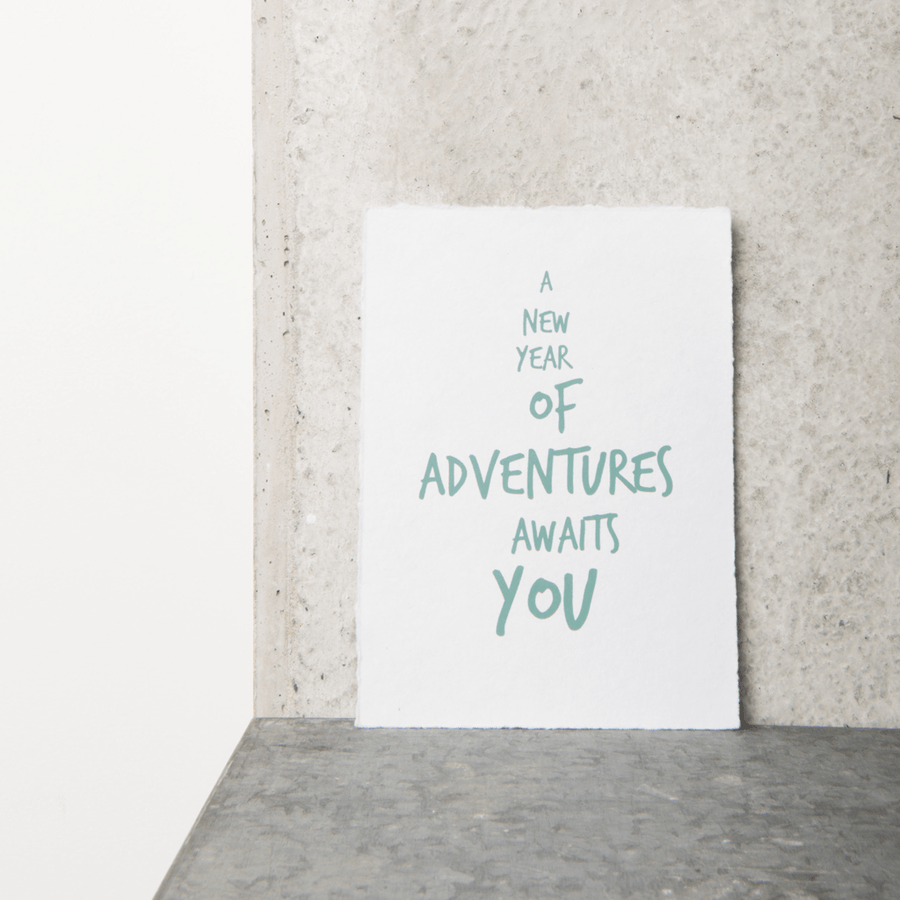 Wenskaart met envelop - Adventures - Set van 12