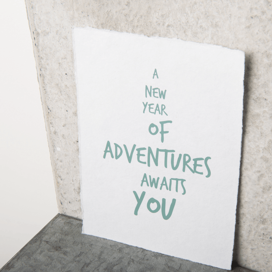 Wenskaart met envelop - Adventures - Set van 12