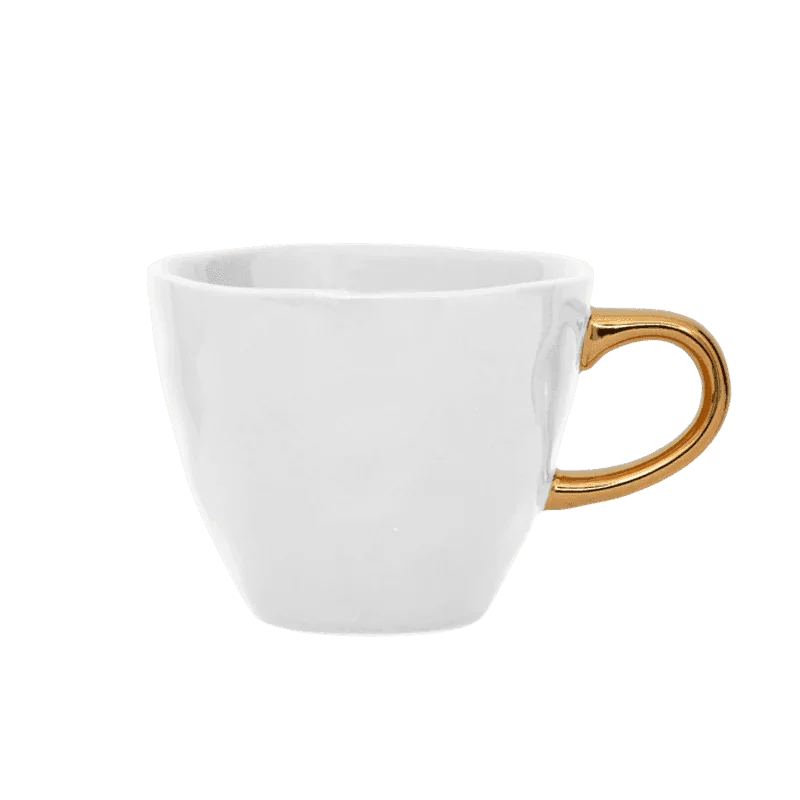 Good Morning kop Coffee Ø8 cm - White - Set van 4