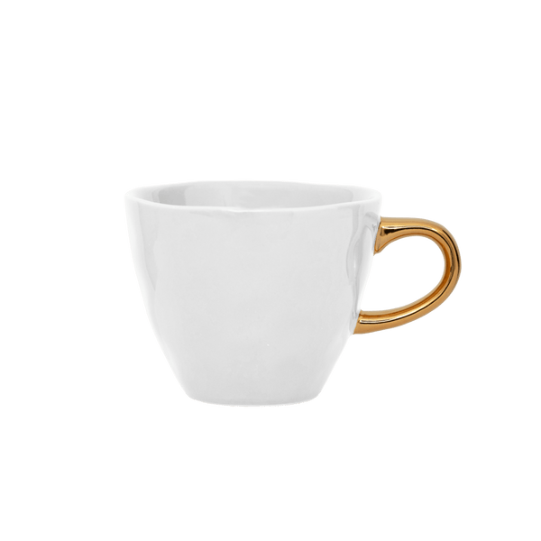 Good Morning kop Coffee Ø8 cm - White - Set van 4