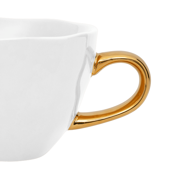 Good Morning kop Coffee Ø8 cm - White - Set van 4