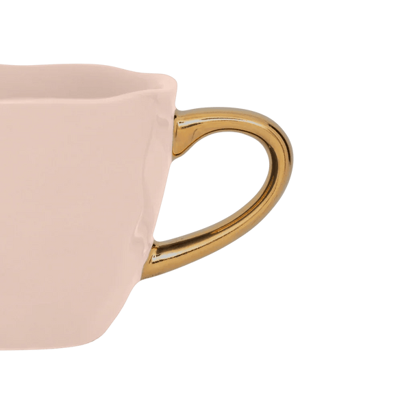 Good Morning kop Espresso Ø6 cm - Old Pink - Set van 4