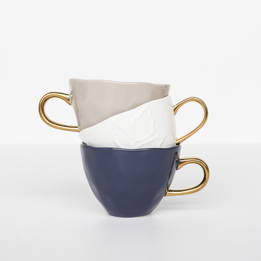 Good Morning kop Coffee Ø8 cm - Gray Morn - Set van 4