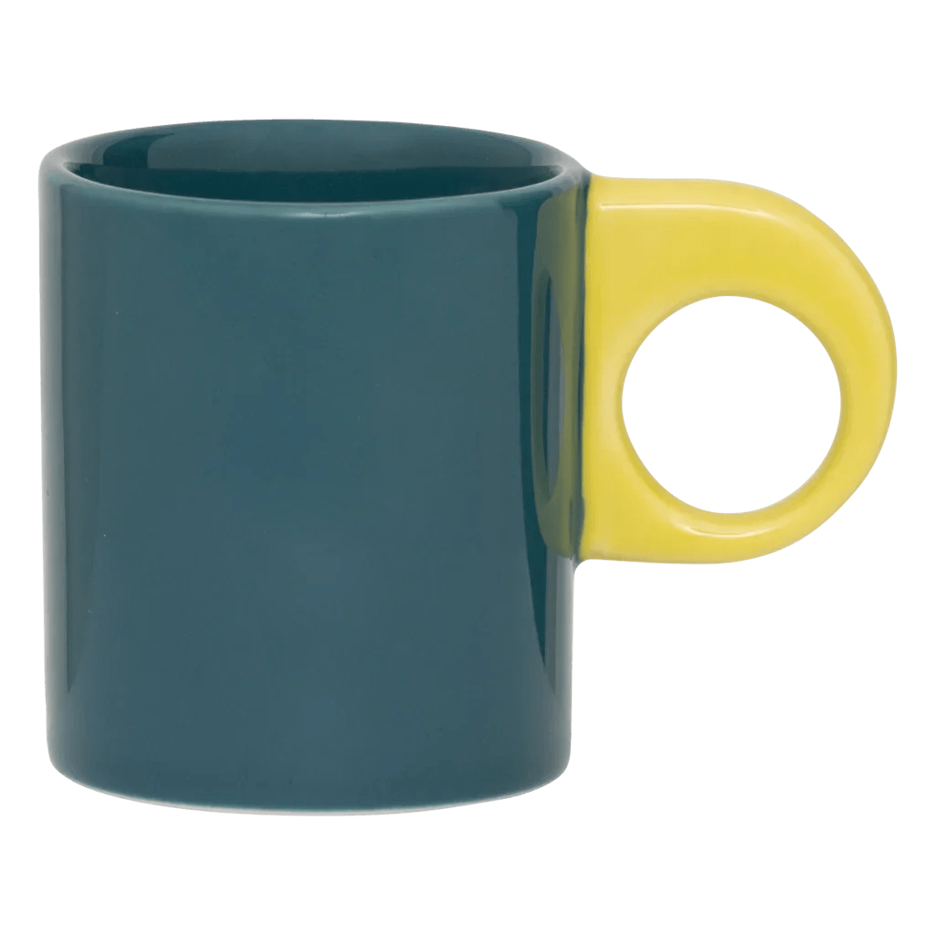 Espresso kop Nissa, Green Heron - Set van 2
