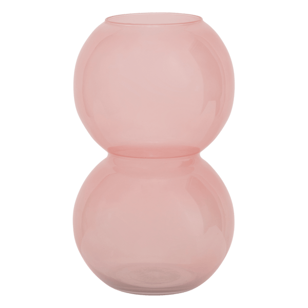 Vaas recyled glass Bulb, Brandied Apricot