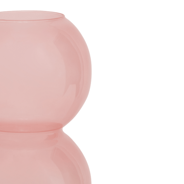 Vaas recyled glass Bulb, Brandied Apricot