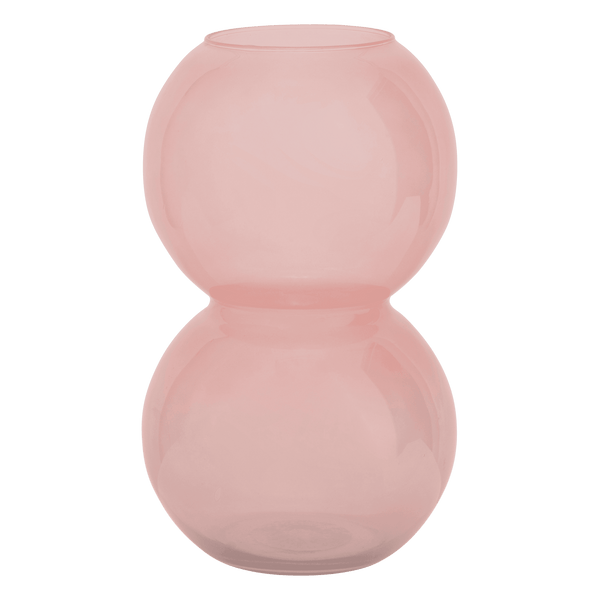 Vaas recyled glass Bulb, Brandied Apricot