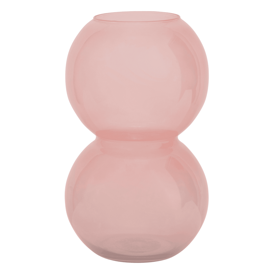Vaas recyled glass Bulb, Brandied Apricot