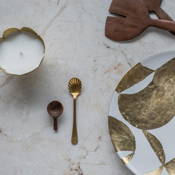 Lepelset goud, set van 4 in gift pack