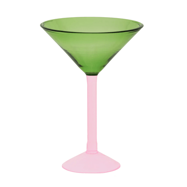 Martini cocktail glass, set van 2, in gift pack