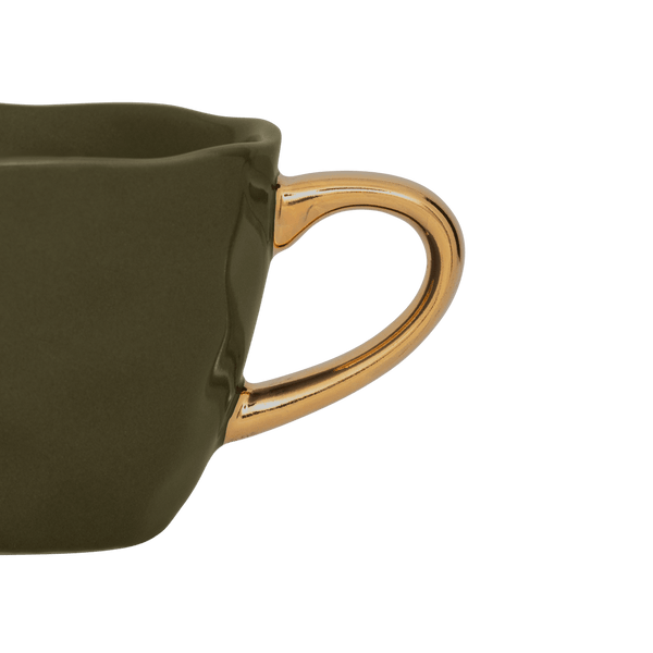 Good Morning kop Espresso Ø6 cm - Fir Green - Set van 4