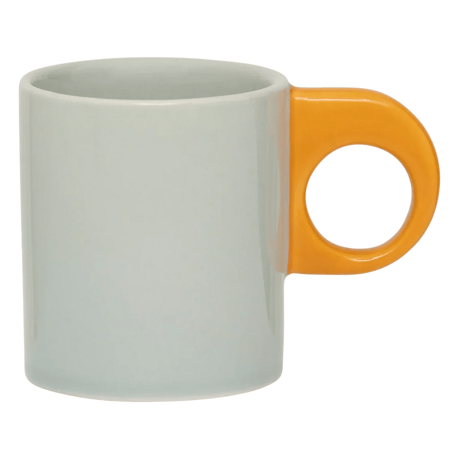 Espresso kop Nissa, Sea Foam - Set van 2