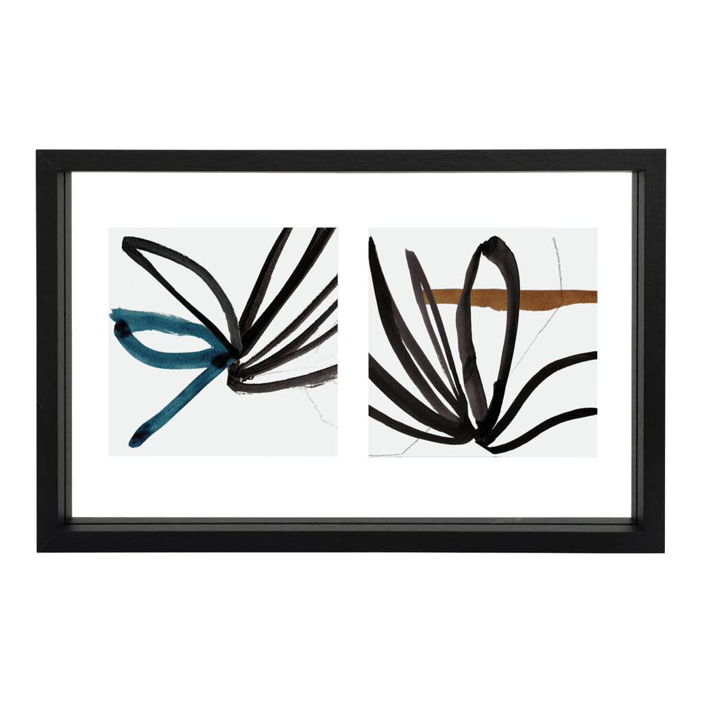Fotolijst Floating Minimalism Double, Black