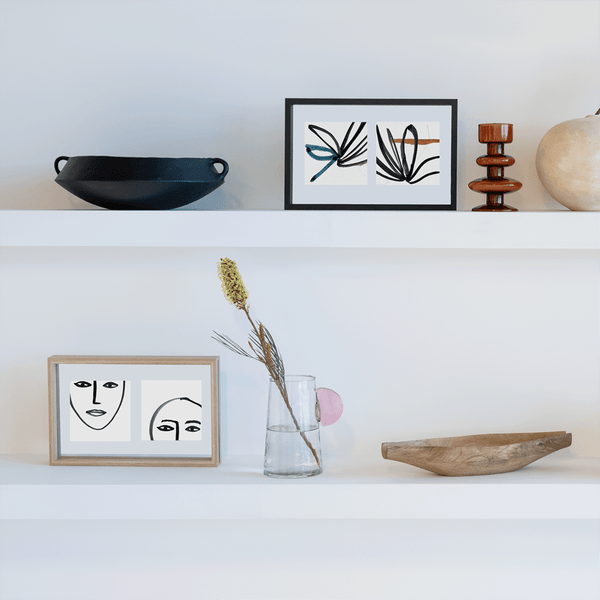 Fotolijst Floating Minimalism Double, Black