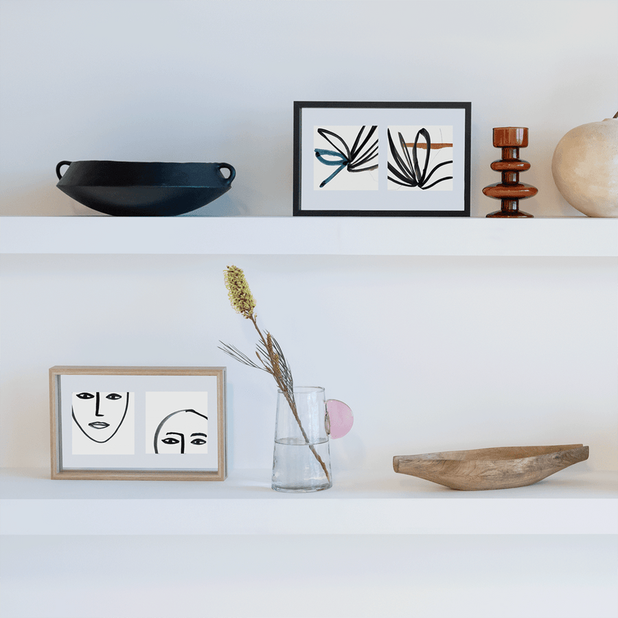 Fotolijst Floating Minimalism Double, Black