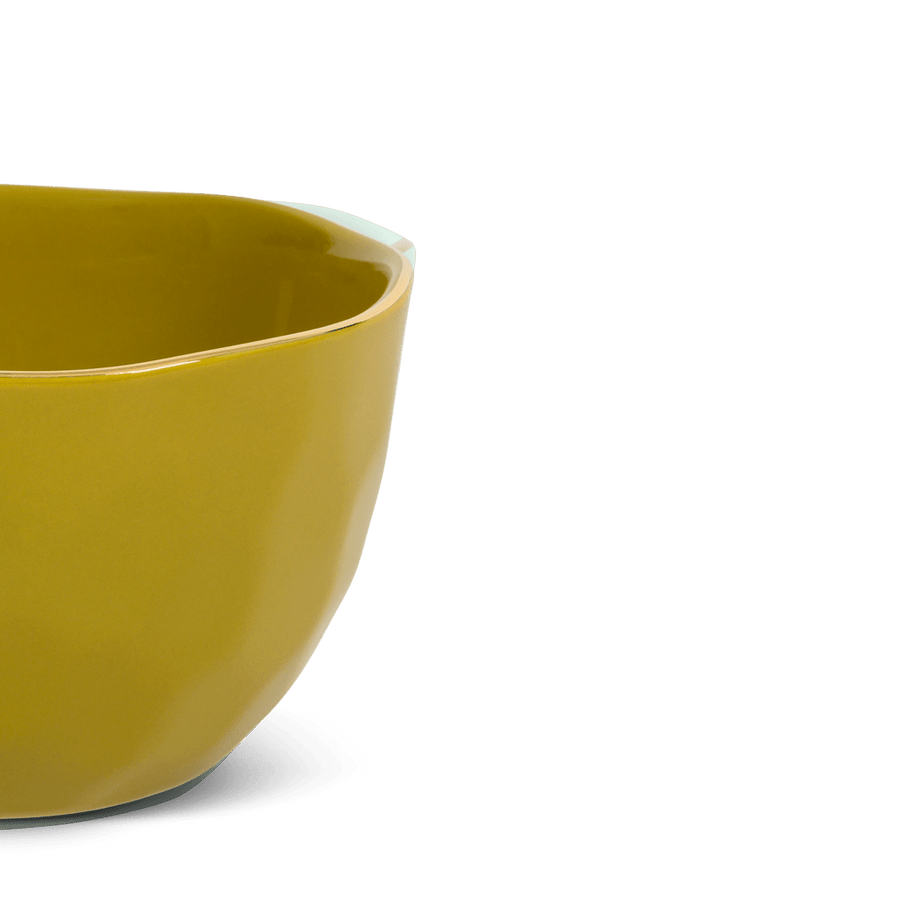 Good Morning Kom Ø14 cm - Amber Green - Set van 4