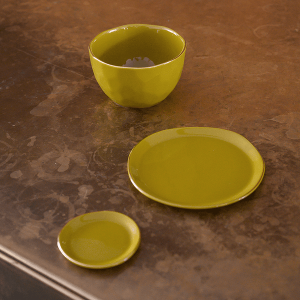 Good Morning Kom Ø14 cm - Amber Green - Set van 4