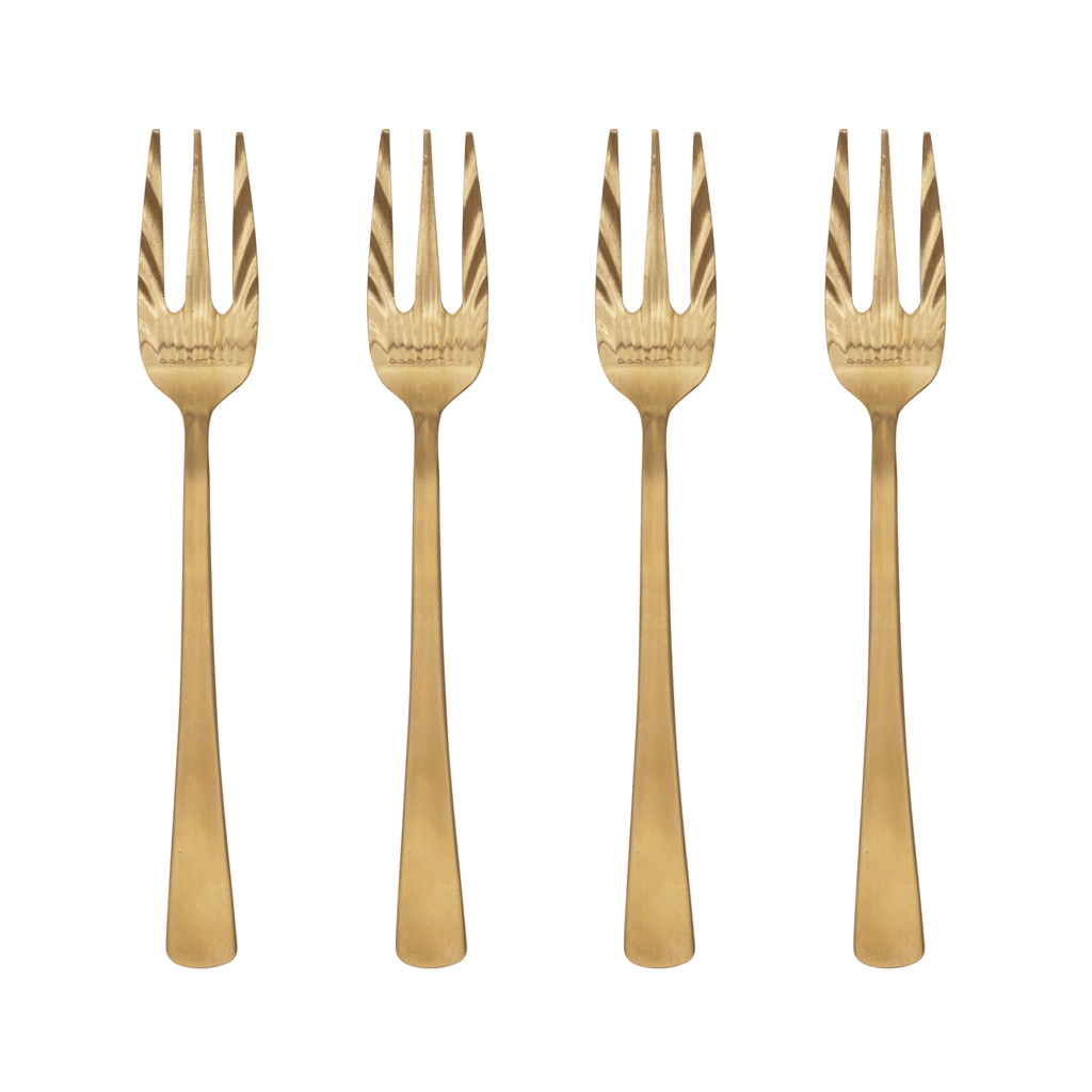 Vork Gold - set van 4 in gift pack