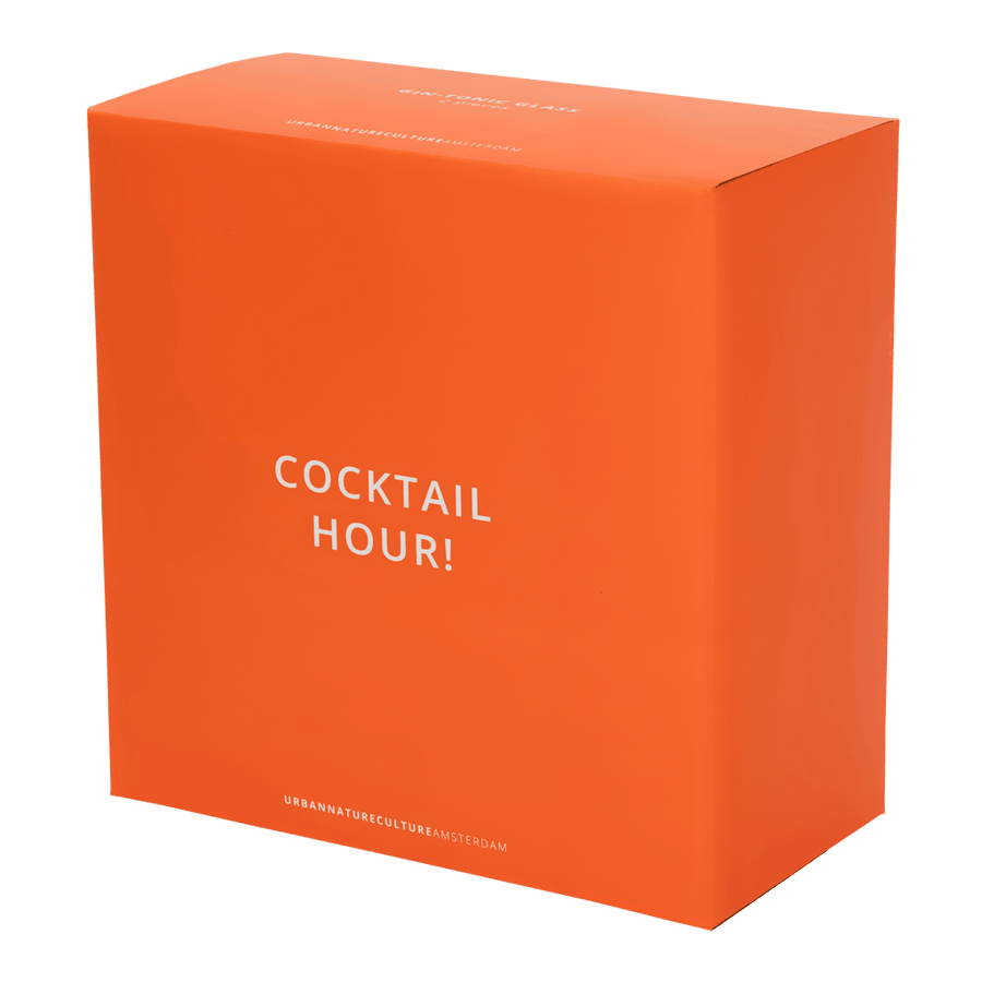 Gin-tonic cocktailglas, set van 2, in gift pack