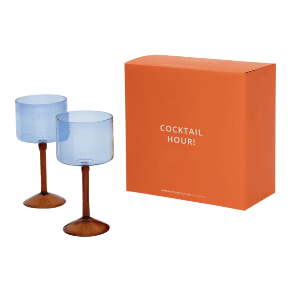 Gin-tonic cocktailglas, set van 2, in gift pack