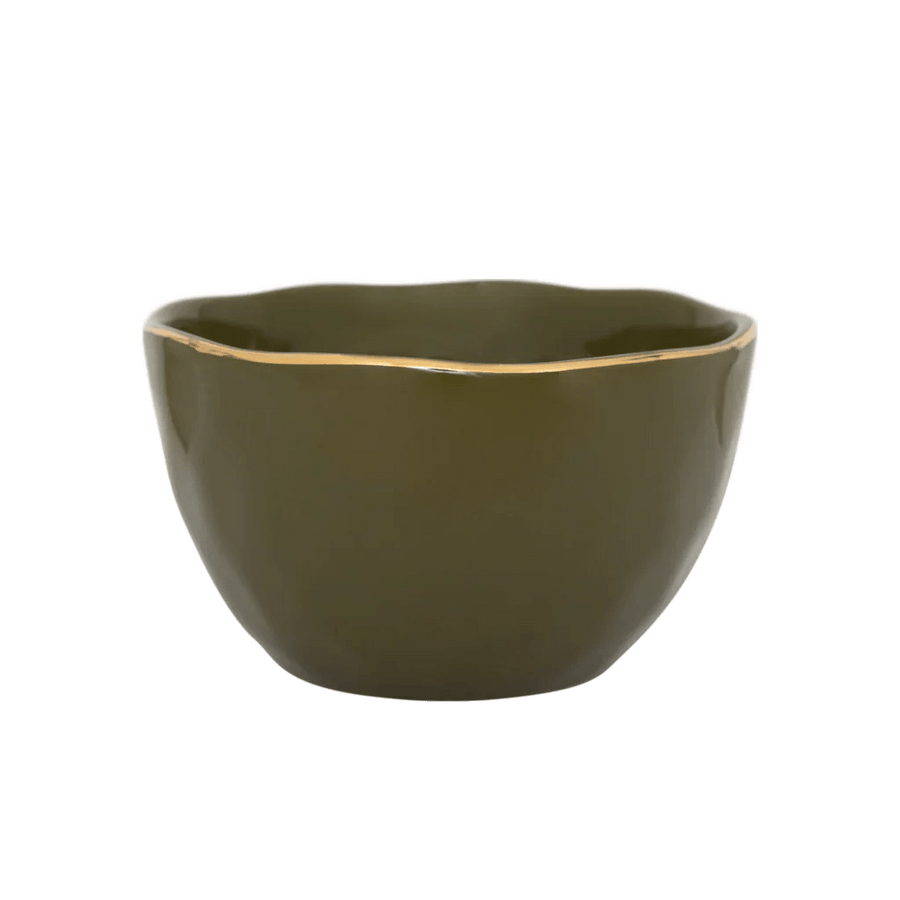 Good Morning Kom Ø14 cm - Fir Green - Set van 4