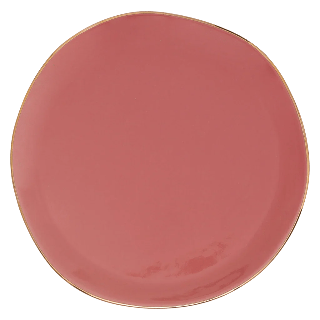 Good Morning bord Ø17 cm - Brandied Apricot - Set van 4