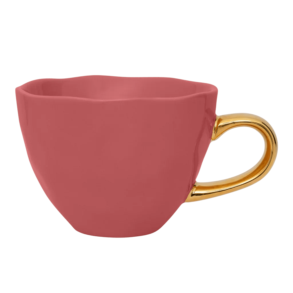 Good Morning kop Cappuccino / Tea Ø11 cm - Brandied Apricot - Set van 4