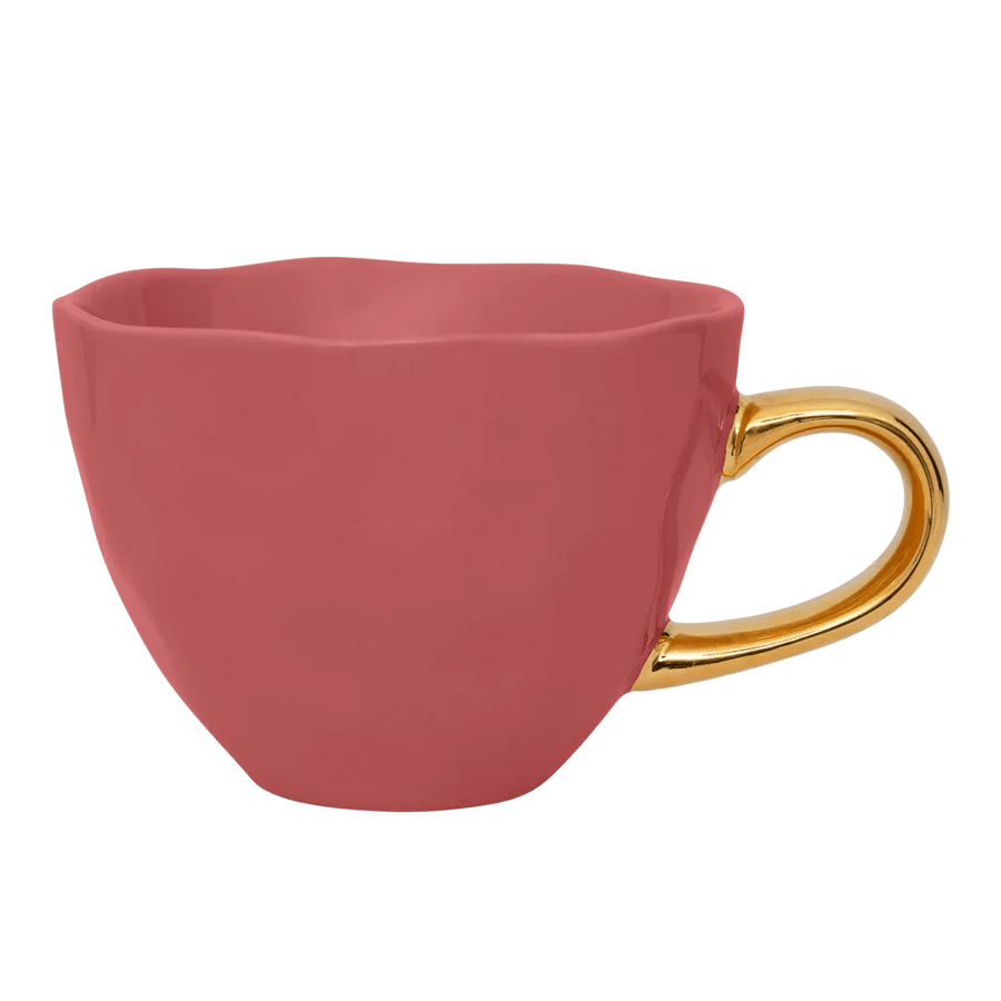 Good Morning kop Cappuccino / Tea Ø11 cm - Brandied Apricot - Set van 4