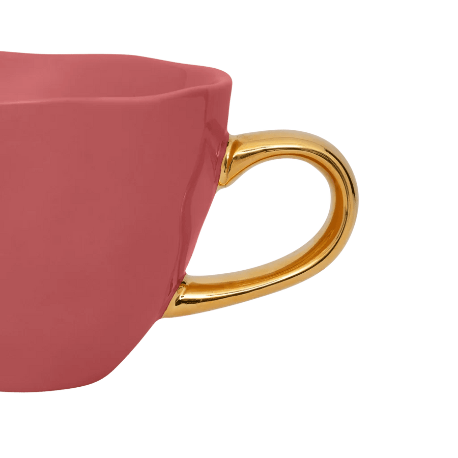 Good Morning kop Cappuccino / Tea Ø11 cm - Brandied Apricot - Set van 4