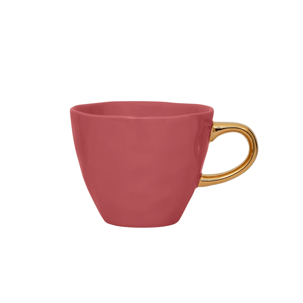 Good Morning kop Coffee Ø8 cm - Brandied Apricot - Set van 4