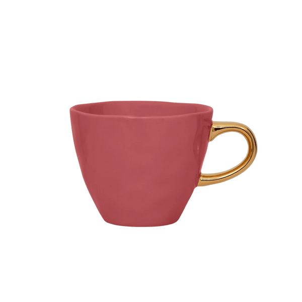 Good Morning kop Coffee Ø8 cm - Brandied Apricot - Set van 4