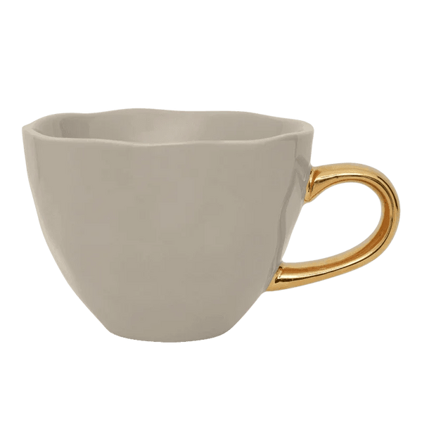 Good Morning kop Cappuccino / Tea Ø11 cm - Gray Morn - Set van 4