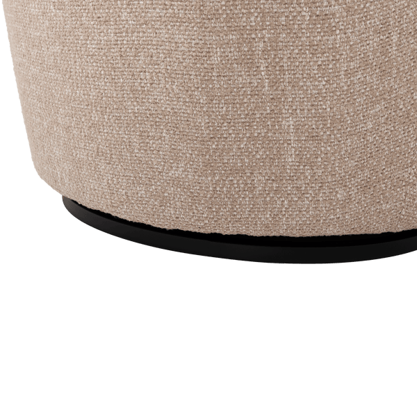 SERRA DRAAIFAUTEUIL NATUREL MELANGE