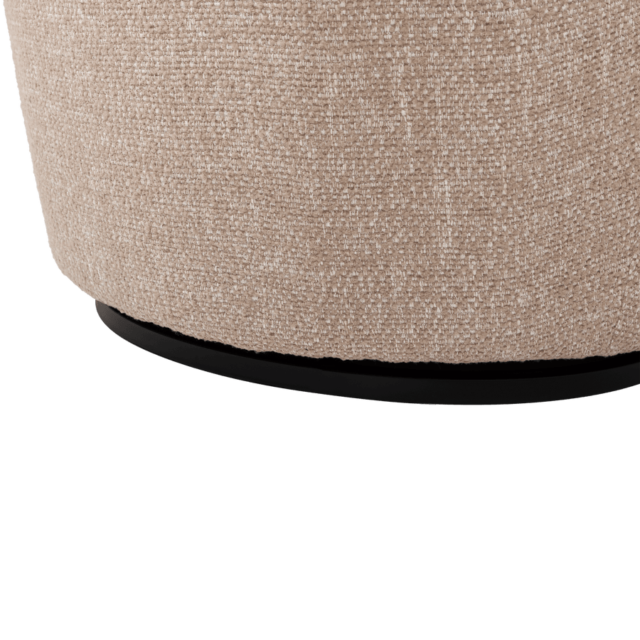 SERRA DRAAIFAUTEUIL NATUREL MELANGE