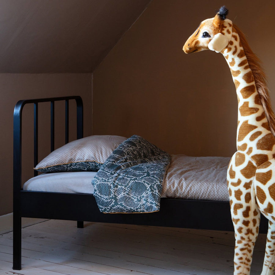 MEES BED METAAL ZWART 90X200 CM