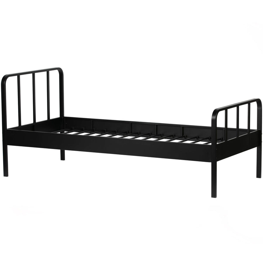 MEES BED METAAL ZWART 90X200 CM