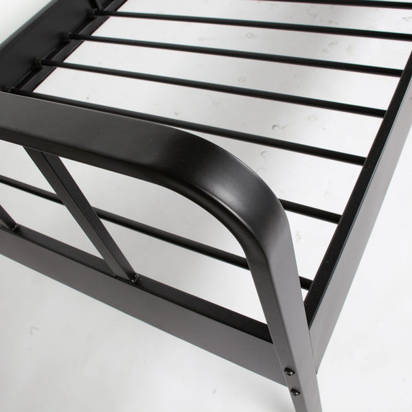 MEES BED METAAL ZWART 90X200 CM