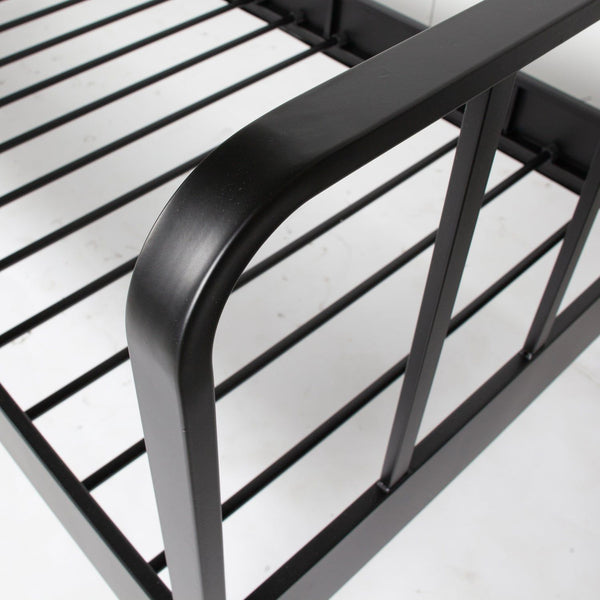 MEES BED METAAL ZWART 90X200 CM