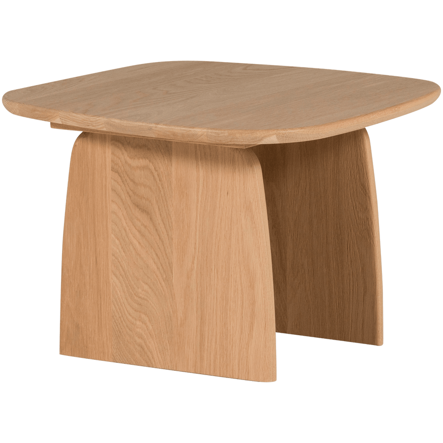 TABLO SALONTAFEL 60 CM EIKEN TRANSPARANT [fsc]
