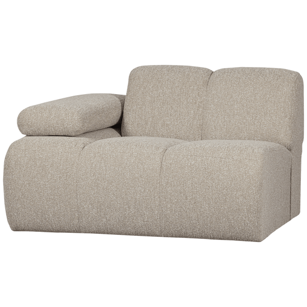 MOJO 1-ZITS ELEMENT ARM LINKS BOUCLE BEIGE MELANGE