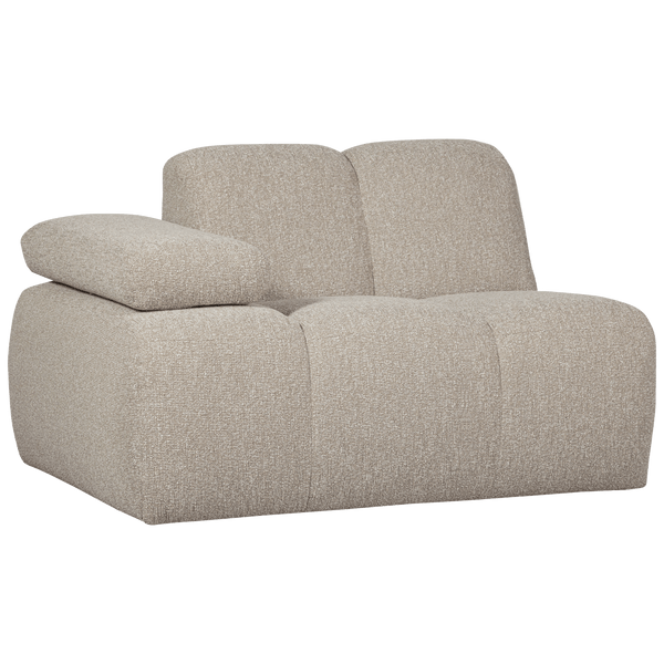 MOJO 1-ZITS ELEMENT ARM LINKS BOUCLE BEIGE MELANGE