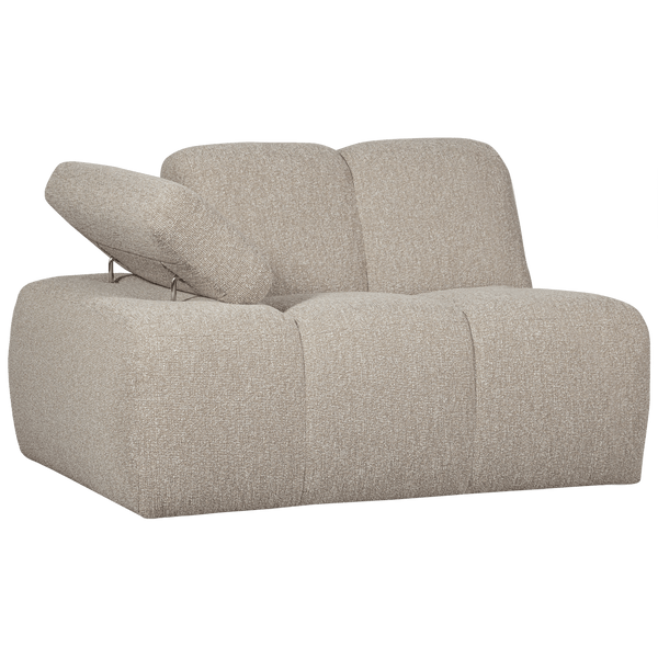 MOJO 1-ZITS ELEMENT ARM LINKS BOUCLE BEIGE MELANGE