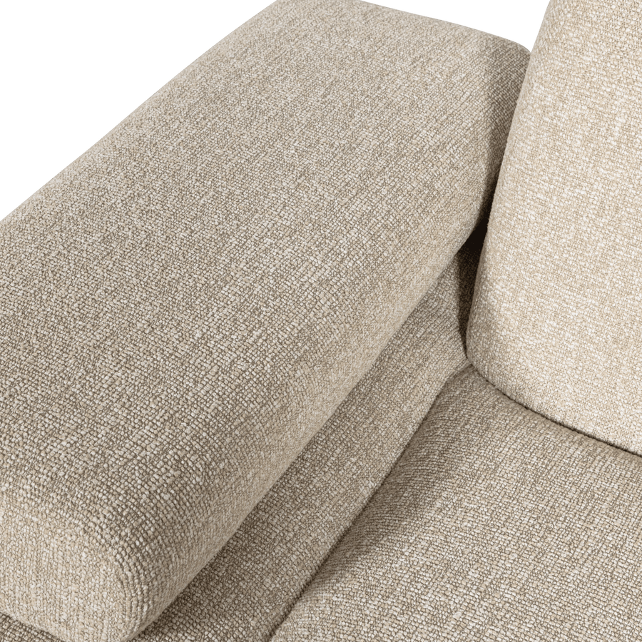MOJO 1-ZITS ELEMENT ARM LINKS BOUCLE BEIGE MELANGE