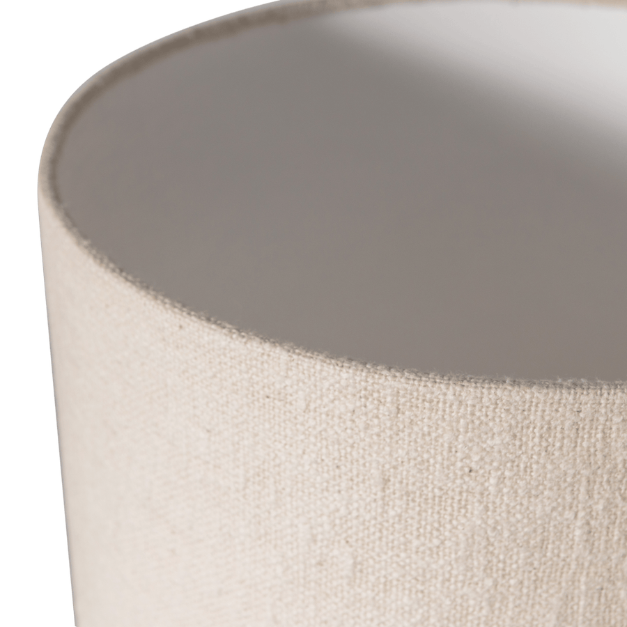 LOFT TAFELLAMP METAAL/BOUCLE NATUREL 90XO22 CM