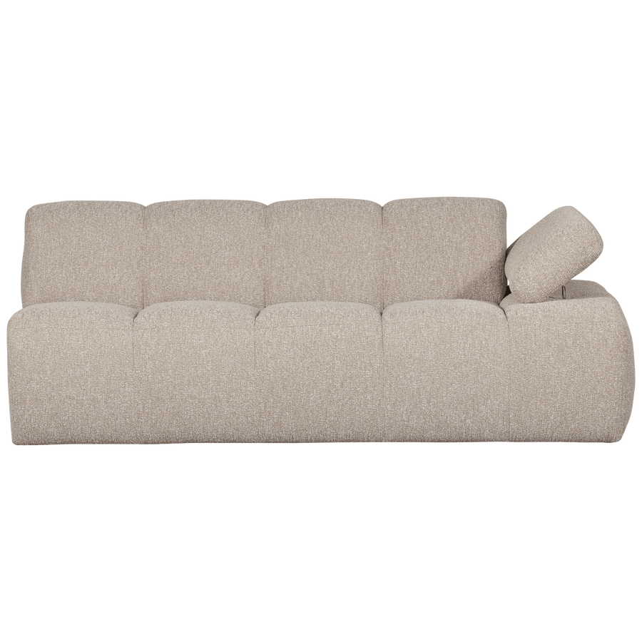 MOJO 2-ZITS ELEMENT ARM RECHTS BOUCLE BEIGE MELANGE