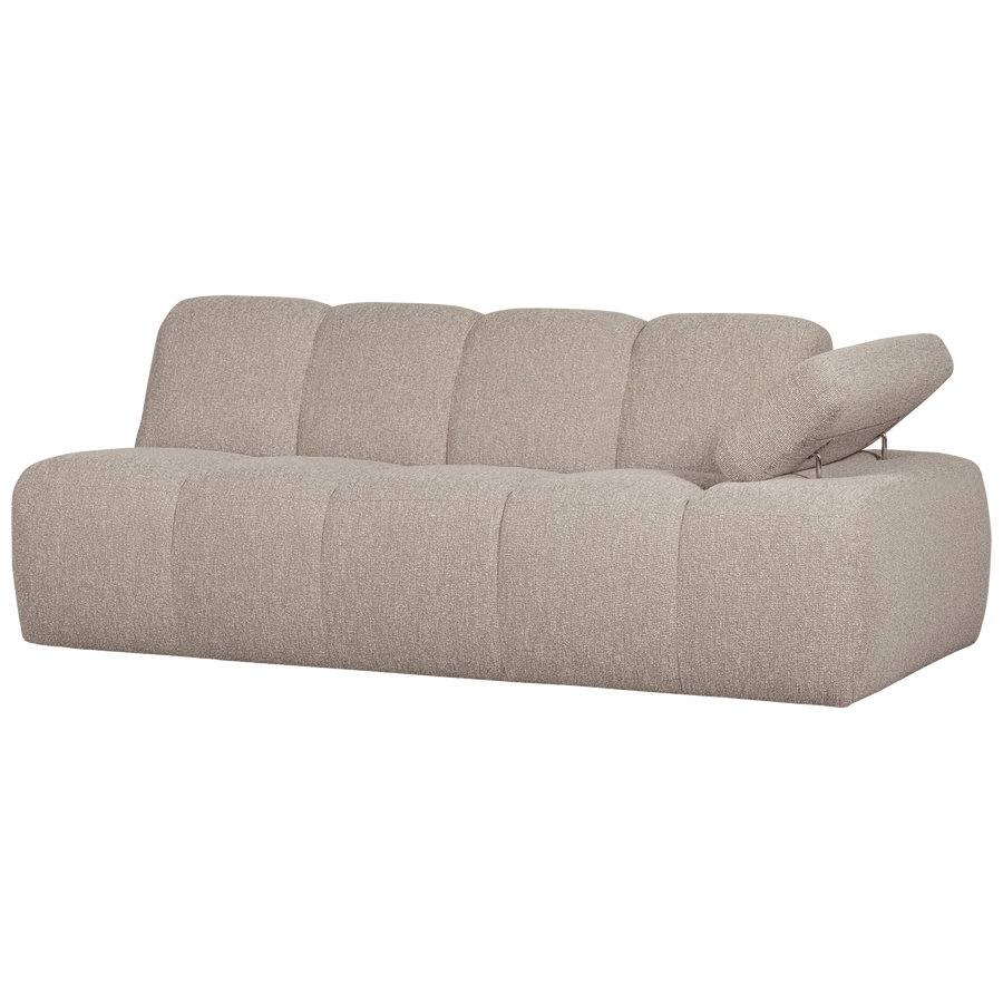 MOJO 2-ZITS ELEMENT ARM RECHTS BOUCLE BEIGE MELANGE