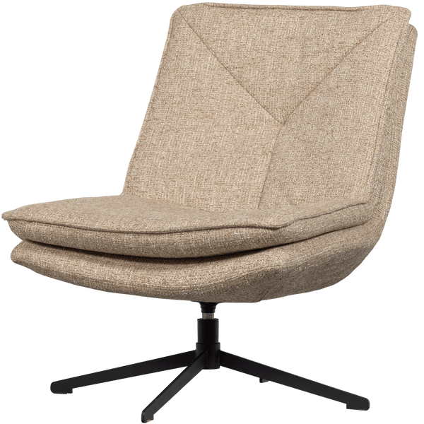 MILARO DRAAIFAUTEUIL NATUREL MELANGE