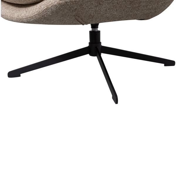 MILARO DRAAIFAUTEUIL NATUREL MELANGE